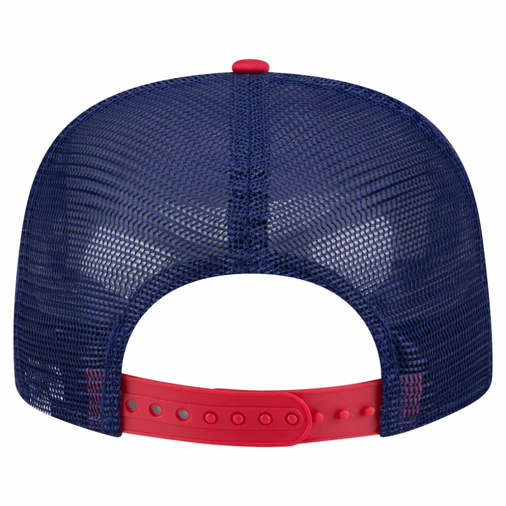 Texas Rangers New Era Retro Script Trucker 9FIFTY Snapback Hat | MLB Online