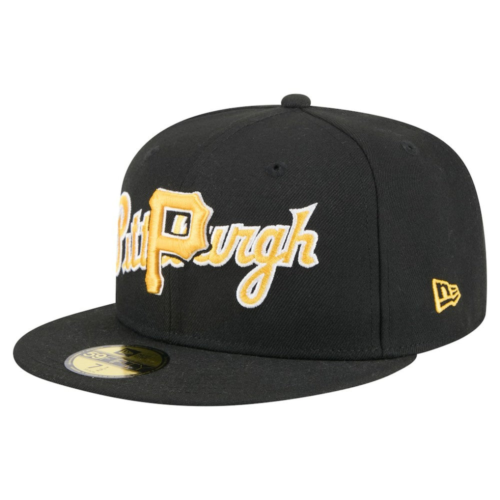 Pittsburgh Pirates New Era Overlap 59FIFTY Fitted Hat | MLB Discount