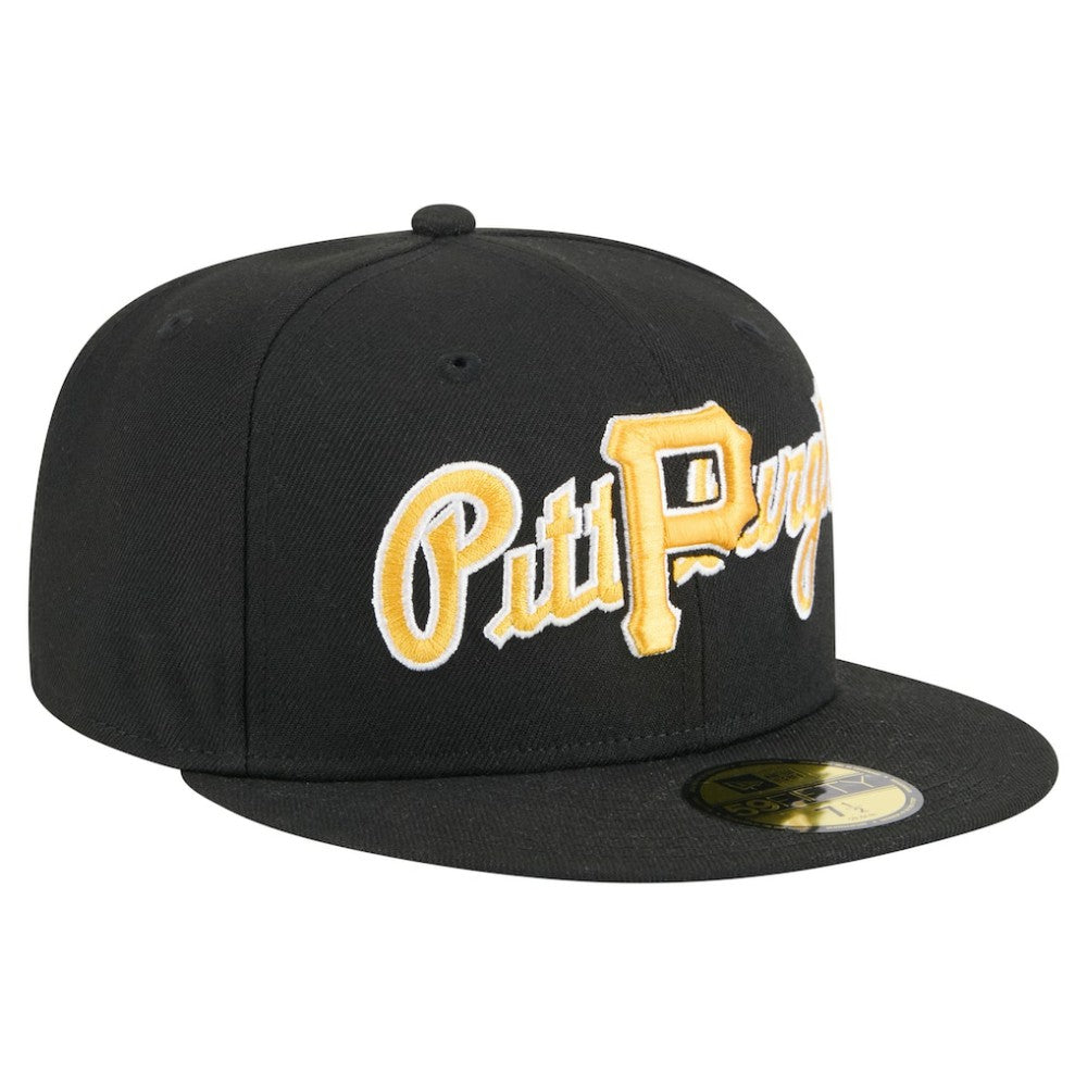Pittsburgh Pirates New Era Overlap 59FIFTY Fitted Hat | MLB Discount