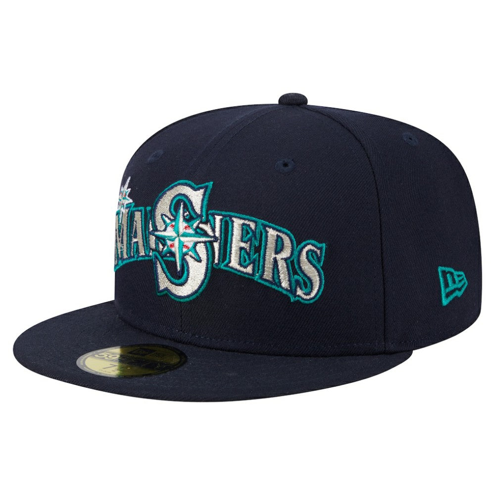 Seattle Mariners New Era Overlap 59FIFTY Fitted Hat | MLB Online