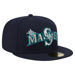 Seattle Mariners New Era Overlap 59FIFTY Fitted Hat | MLB Online