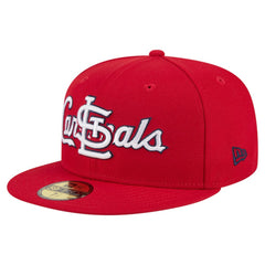 St. Louis Cardinals New Era Overlap 59FIFTY Fitted Hat | MLB Online