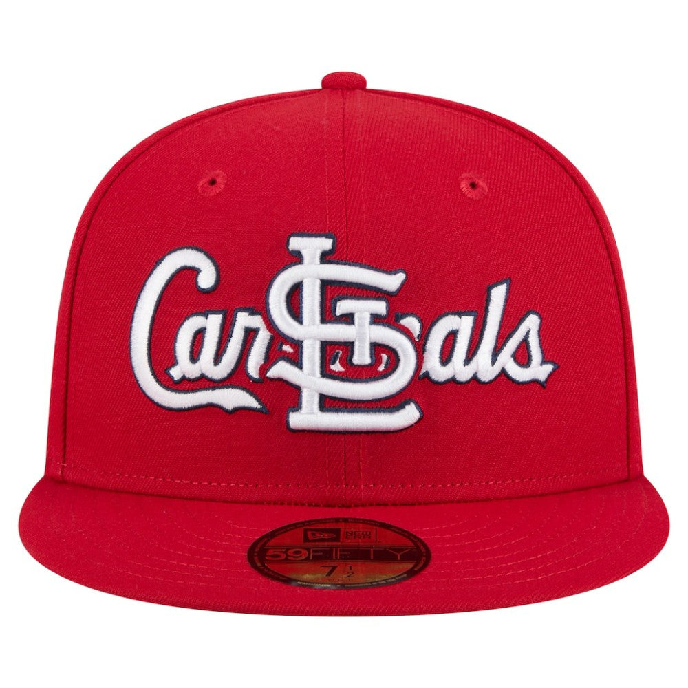 St. Louis Cardinals New Era Overlap 59FIFTY Fitted Hat | MLB Online