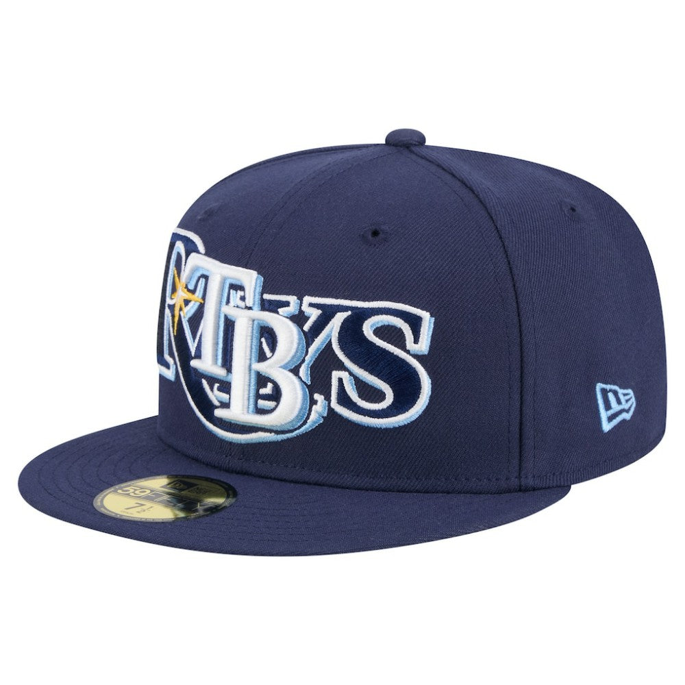 Tampa Bay Rays New Era Overlap 59FIFTY Fitted Hat | MLB US