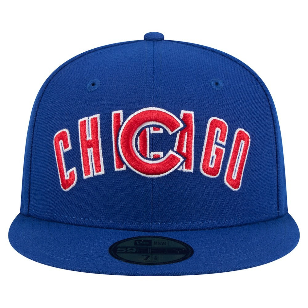 Chicago Cubs New Era Overlap 59FIFTY Fitted Hat | MLB Shop