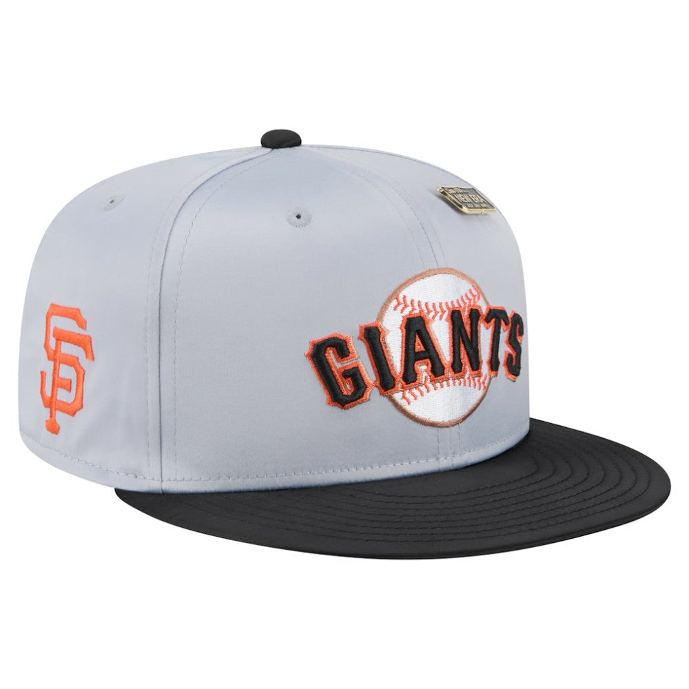 San Francisco Giants New Era Satin 59FIFTY Fitted Hat | MLB Outlet