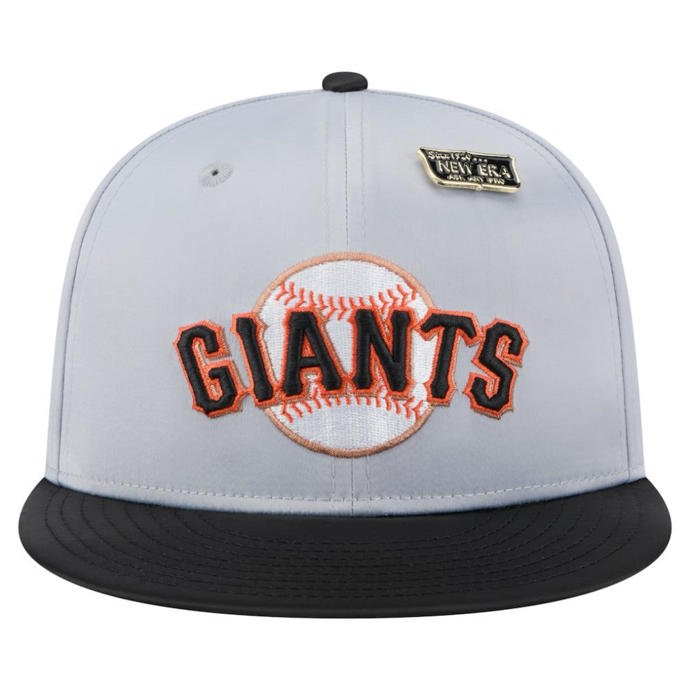 San Francisco Giants New Era Satin 59FIFTY Fitted Hat | MLB Outlet