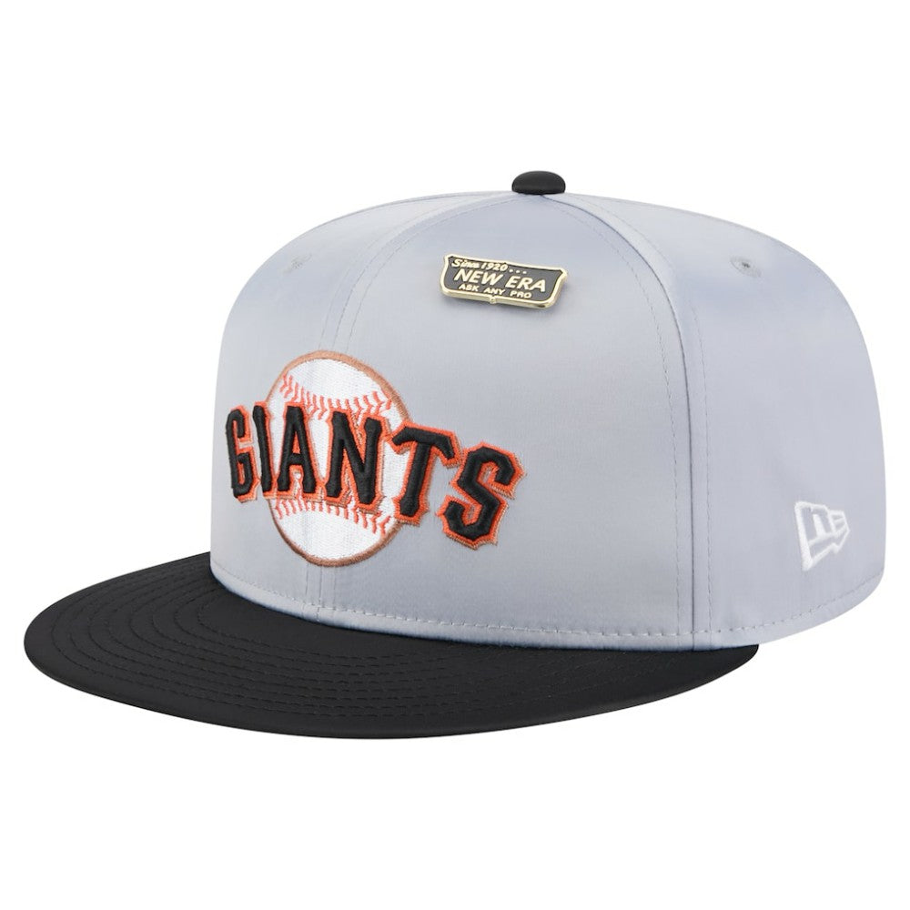 San Francisco Giants New Era Satin 59FIFTY Fitted Hat | MLB Outlet