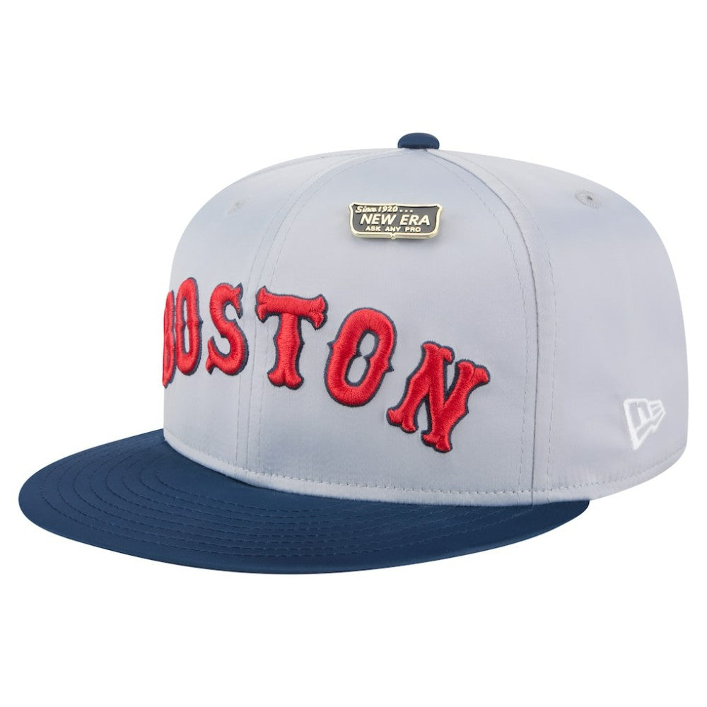 Boston Red Sox New Era Satin 59FIFTY Fitted Hat | MLB Discount