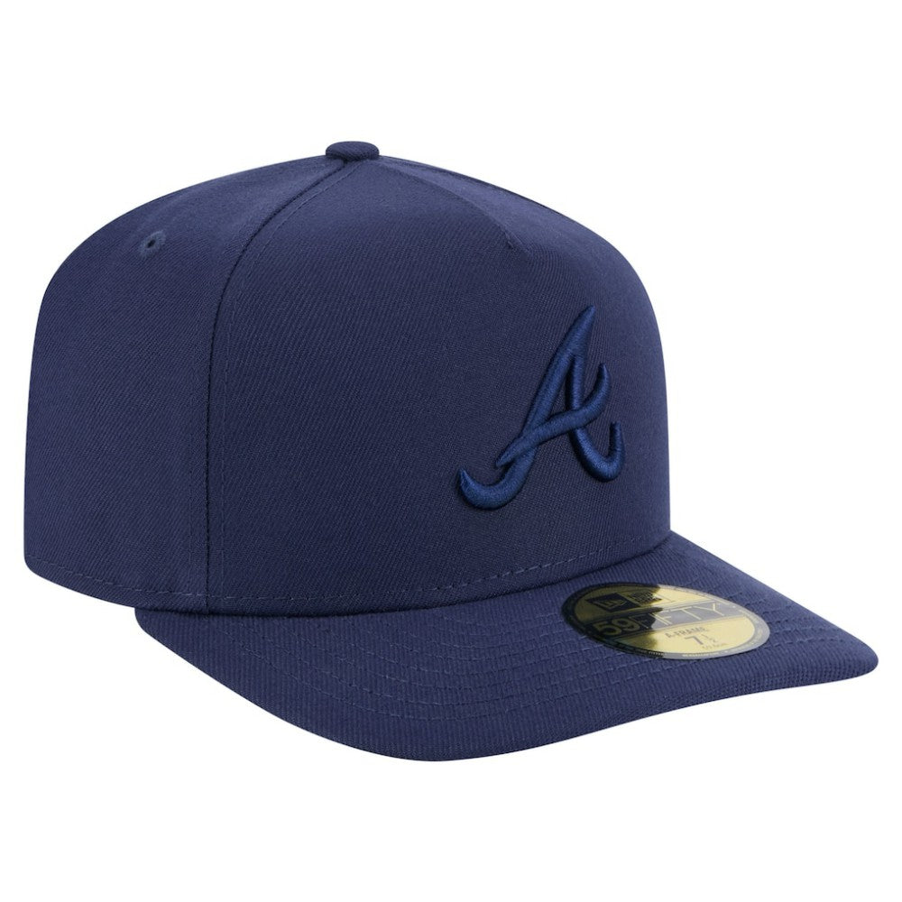 Atlanta Braves New Era Color Pack A-Frame 59FIFTY Fitted Hat | MLB Discount