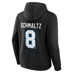 Nick Schmaltz NHL Utah Fanatics Authentic Stack Name & Number Tri-Blend Pullover Hoodie Outlet