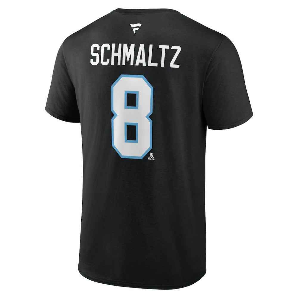 Nick Schmaltz Utah Mammoth Fanatics Authentic Stack Name & Number T-Shirt On Sale