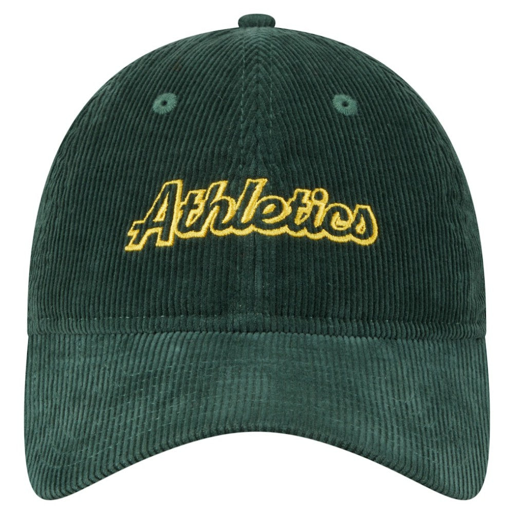 Athletics New Era Women's Corduroy 9TWENTY Adjustable Hat | MLB Online