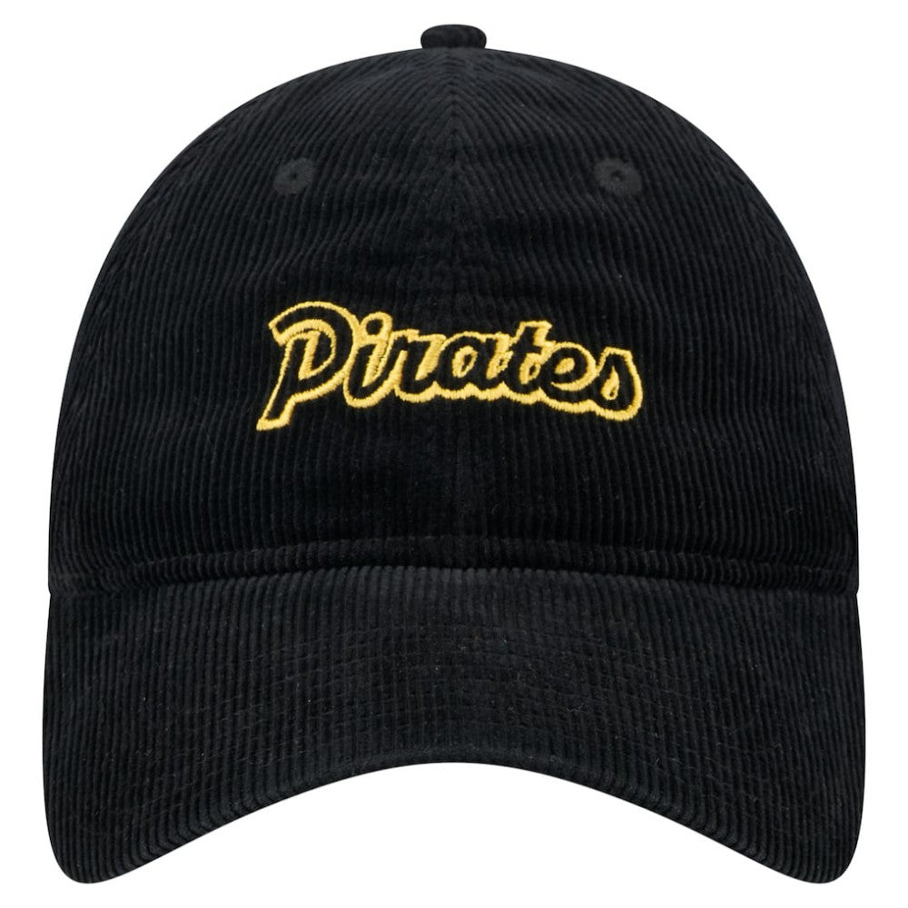 Pittsburgh Pirates New Era Women's Corduroy 9TWENTY Adjustable Hat | MLB Discount