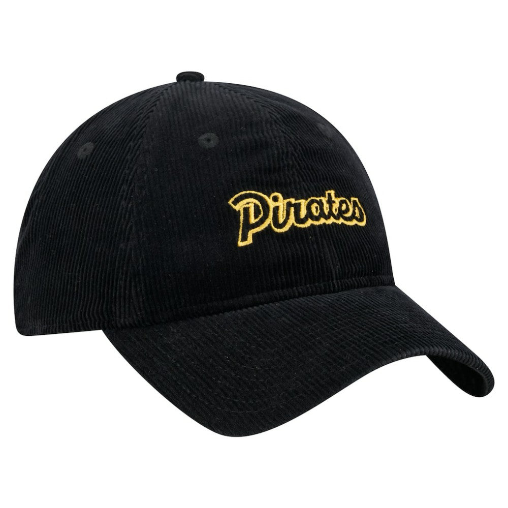 Pittsburgh Pirates New Era Women's Corduroy 9TWENTY Adjustable Hat | MLB Discount