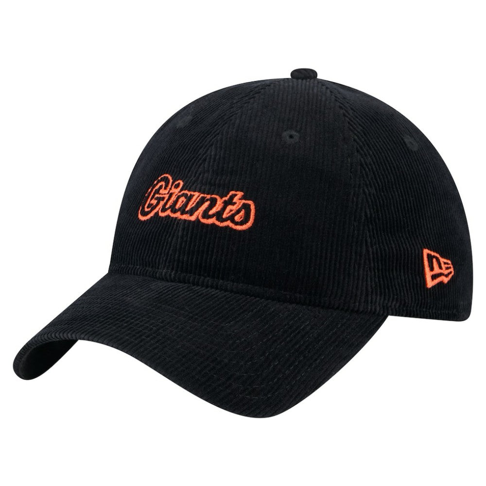San Francisco Giants New Era Women's Corduroy 9TWENTY Adjustable Hat | MLB On Sale