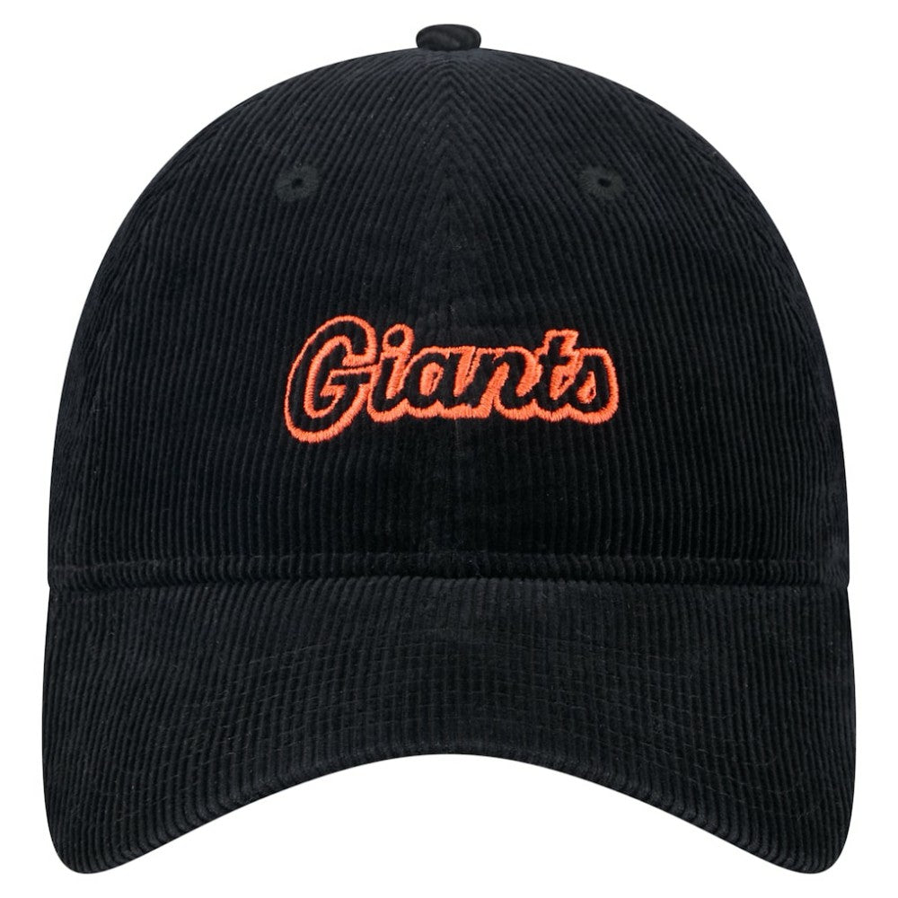 San Francisco Giants New Era Women's Corduroy 9TWENTY Adjustable Hat | MLB On Sale