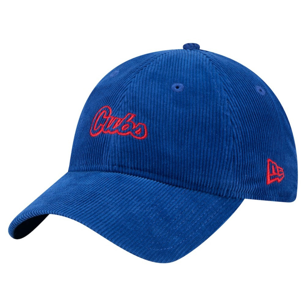 Chicago Cubs New Era Women's Corduroy 9TWENTY Adjustable Hat | MLB For sale