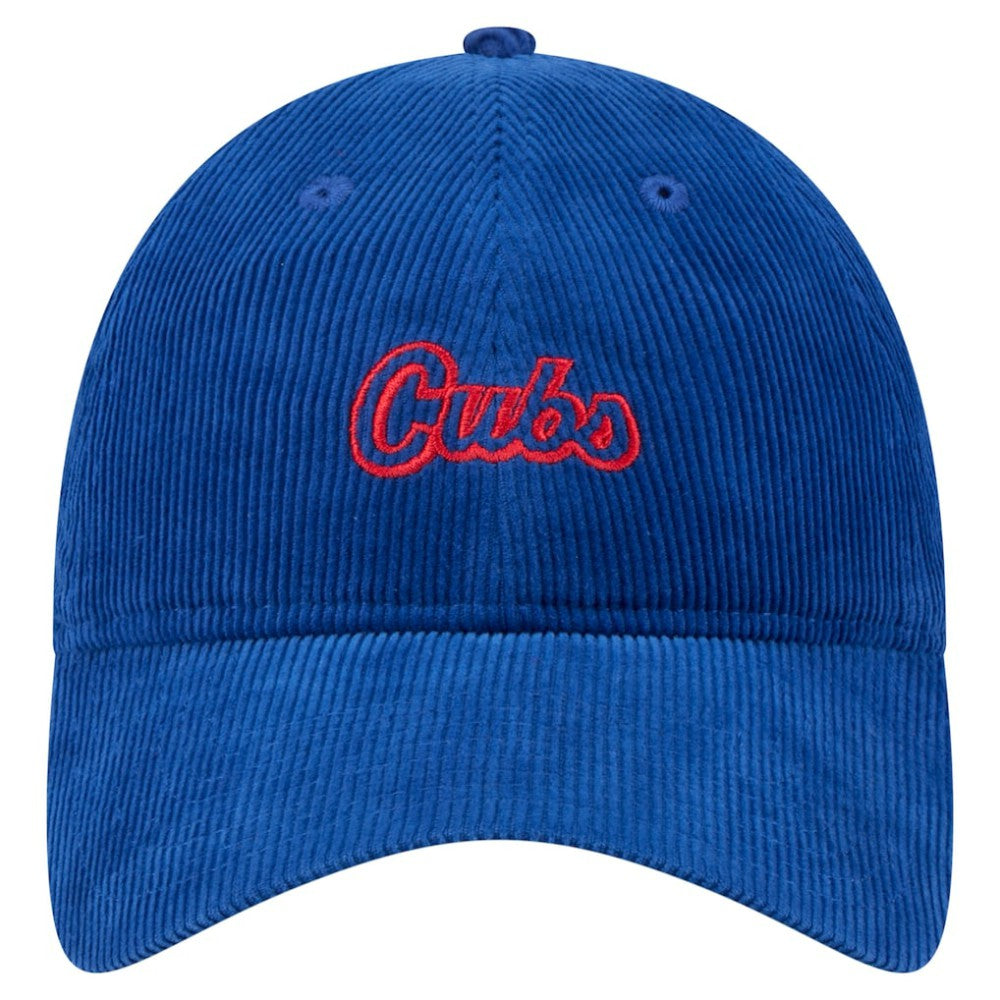 Chicago Cubs New Era Women's Corduroy 9TWENTY Adjustable Hat | MLB For sale