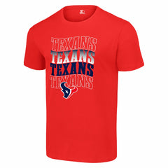 Houston Texans  Starter Four Name T-Shirt