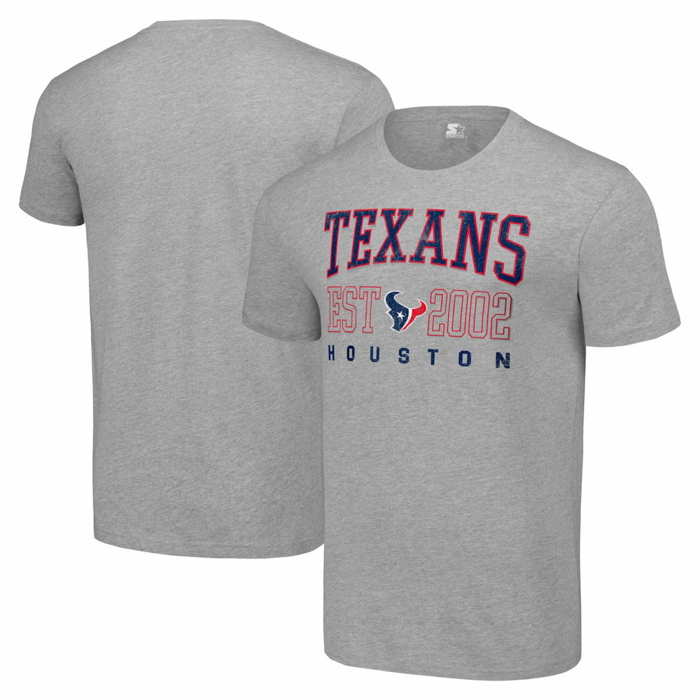 Houston Texans  Starter Distressed Graphic T-Shirt