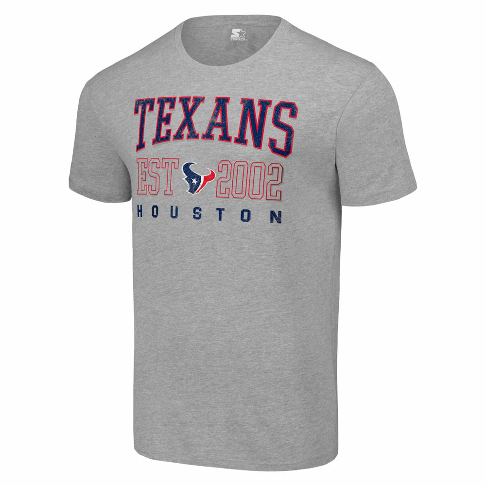Houston Texans  Starter Distressed Graphic T-Shirt