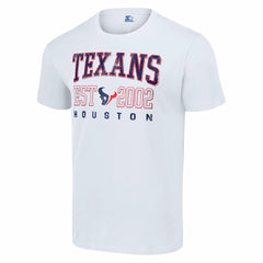 Houston Texans  Starter Distressed Graphic T-Shirt