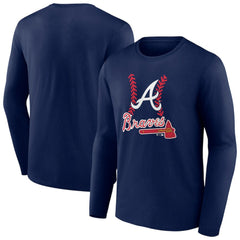 Atlanta Braves Fastball Long Sleeve T-Shirt | MLB For sale