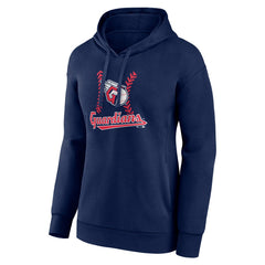 Cleveland Guardians Women's Fastball Pullover Hoodie | MLB Sale
