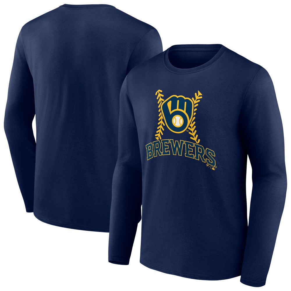 Milwaukee Brewers Fastball Long Sleeve T-Shirt | MLB On Sale