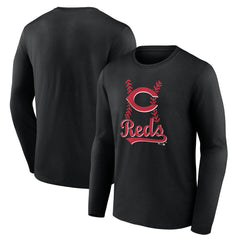 Cincinnati Reds Fastball Long Sleeve T-Shirt | MLB For sale