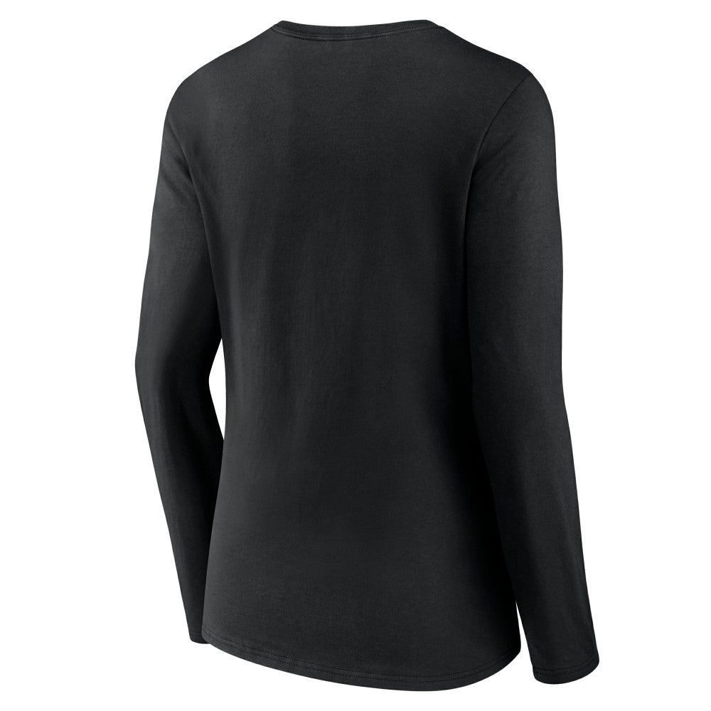 Cincinnati Reds Women's Fastball Long Sleeve V-Neck T-Shirt | MLB Online