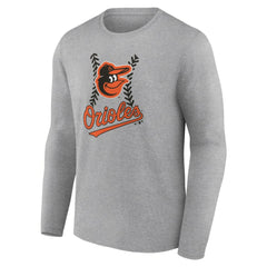 Baltimore Orioles Fastball Long Sleeve T-Shirt | MLB New