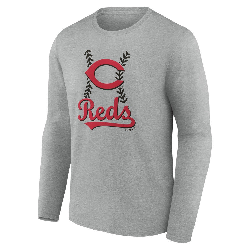 Cincinnati Reds Fastball Long Sleeve T-Shirt | MLB Discount
