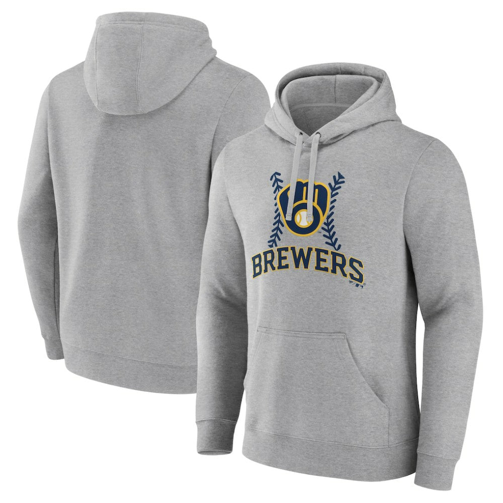 Milwaukee Brewers Fastball Pullover Hoodie | MLB Near me