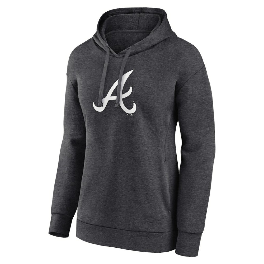 Atlanta Braves Women's Monochrome Pullover Hoodie | MLB On Sale