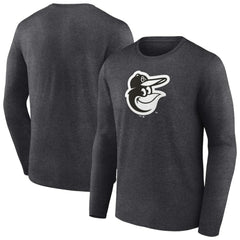 Baltimore Orioles Monochrome Long Sleeve T-Shirt | MLB Shop