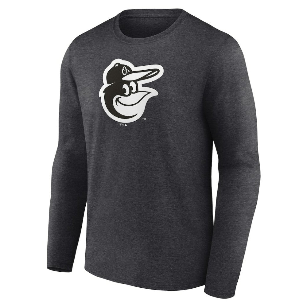 Baltimore Orioles Monochrome Long Sleeve T-Shirt | MLB Shop