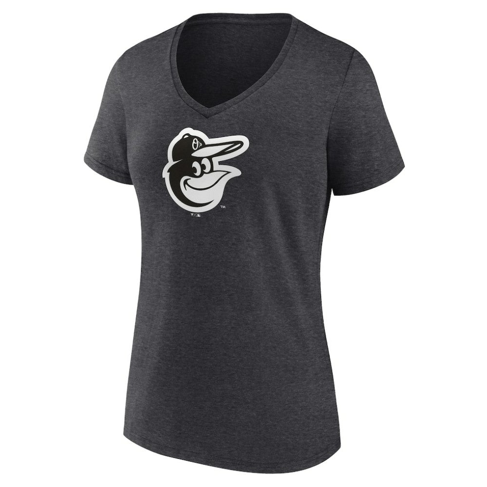 Baltimore Orioles Women's Monochrome V-Neck T-Shirt | MLB Shop