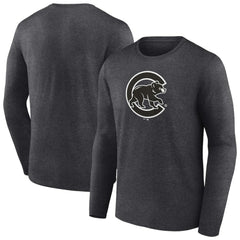 Chicago Cubs Monochrome Long Sleeve T-Shirt | MLB Near me