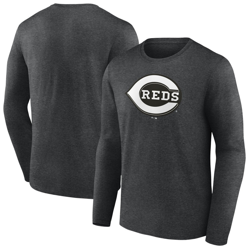 Cincinnati Reds Monochrome Long Sleeve T-Shirt | MLB US
