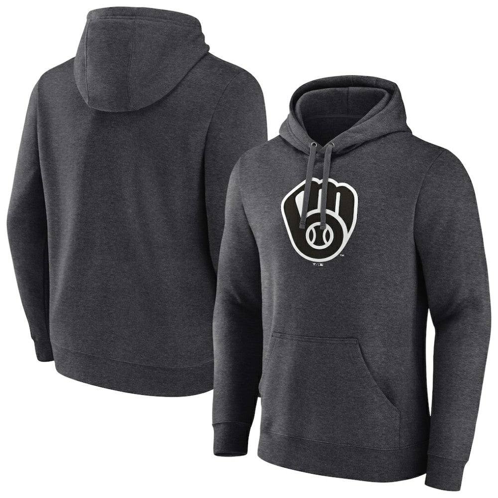 Milwaukee Brewers Monochrome Pullover Hoodie | MLB Online