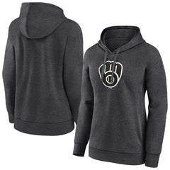 Milwaukee Brewers Women's Monochrome Pullover Hoodie | MLB US