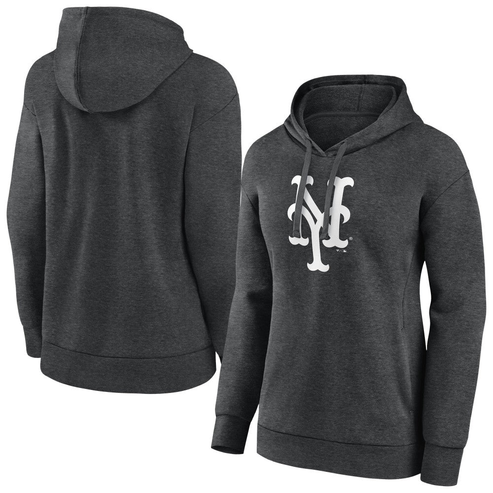 New York Mets Women's Monochrome Pullover Hoodie | MLB Outlet