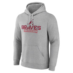 Atlanta Braves Evanston Stencil Pullover Hoodie | MLB For sale