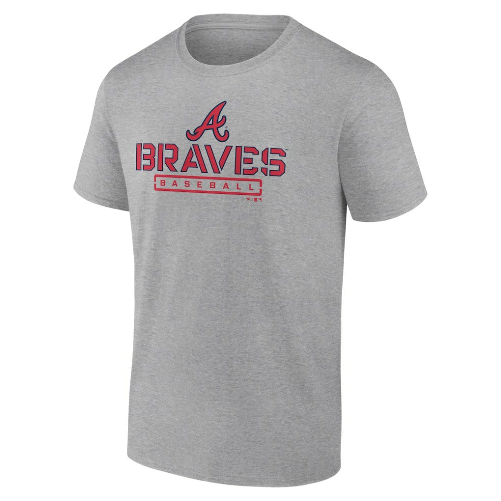Atlanta Braves Evanston Stencil T-Shirt | MLB New