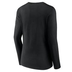 Baltimore Orioles Women's Stellar Long Sleeve V-Neck T-Shirt | MLB New