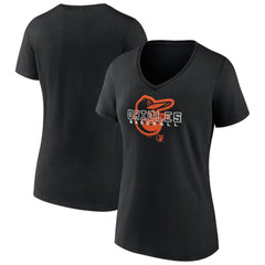 Baltimore Orioles Women's Stellar V-Neck T-Shirt | MLB US