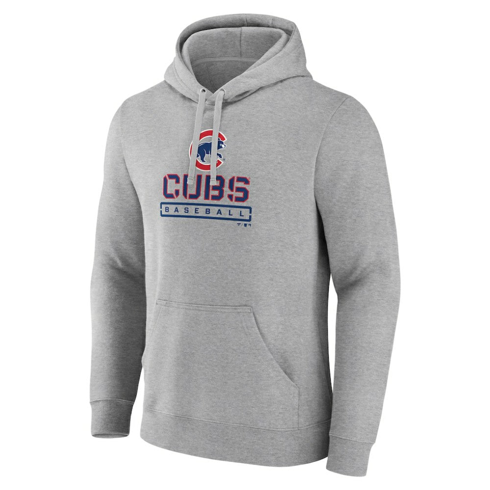 Chicago Cubs Evanston Stencil Pullover Hoodie | MLB Outlet