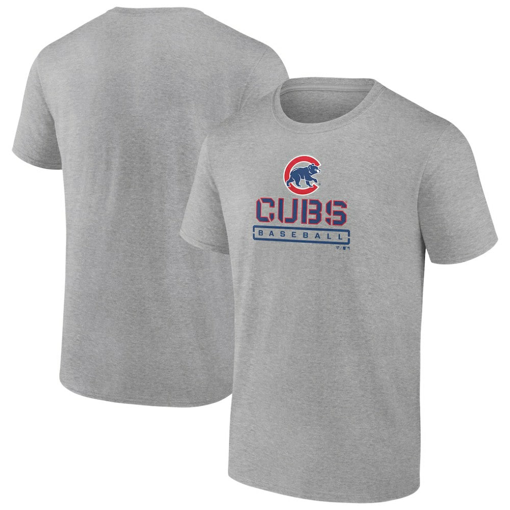 Chicago Cubs Evanston Stencil T-Shirt | MLB US